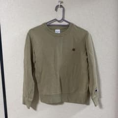 Champion キッズ 長袖 トレーナー ベージュ 140のサムネイル