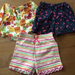 ショートパンツ110センチのサムネイル