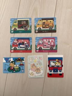 どうぶつの森 サンリオamiibo4枚セット＋シール3枚のサムネイル