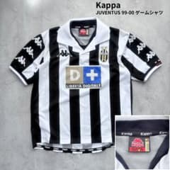 Kappa】99-00シーズン ユヴェントス ゲームシャツ 希少小さめサイズ
