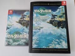 젤다의 전설 티어즈 오브 더 킹덤 Switch 소프트와 공략 책 세트