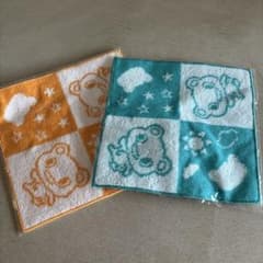新品未使用　コーすけくんハンカチ 2枚セットのサムネイル