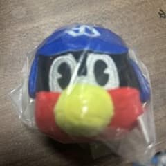 プロ野球マスコットフェイスぬいぐるみ　 つば九郎 カプセルトイ マスコットのサムネイル