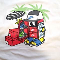 ☆NIKET白シャツＬsizeのサムネイル
