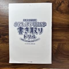 6年分を総復習！小学生の漢字1026字書き取りドリルのサムネイル