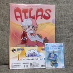 ONE PIECE 1번 복권 키홀더 클리어파
