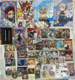 Demon Slayer: Kimetsu no Yaiba Clear File, Stickers, Cards, Total Concentration Exhibition Mini Shikishi, Keychain