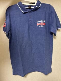 DUBAI U.A.E. ポロシャツ ブルーのサムネイル