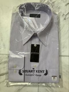 STUART KENT ストライプ ワイシャツ 41-76サイズのサムネイル