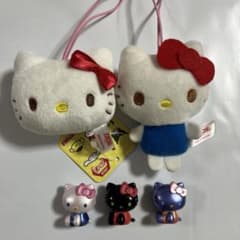 ハローキティ ぬいぐるみマスコット 5点セット サプライズミックスのサムネイル