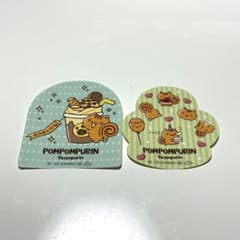 チームプリン　ベーグル　ステッカー　ポムポムプリンのサムネイル