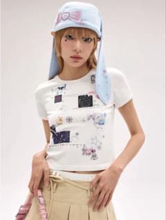 CFIERCE Tシャツ 美品 newjeans XGのサムネイル
