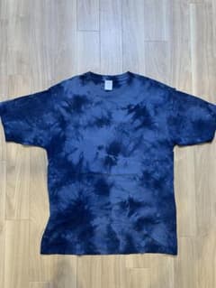 BROAD AXE 青系　タイダイ柄 Tシャツ Lサイズのサムネイル