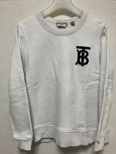 BURBERRY ホワイト トレーナー・スウェット BURBERRY ホワイト スウェット トレーナー バーバリー XS TB - メルカリ