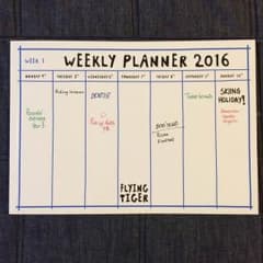 【FLYING TIGERのWEEKLY PLANNER】のサムネイル