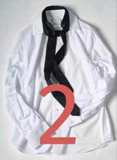sacai 26AW Poplin Shirt (with Satin Tie) - メルカリ