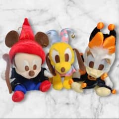 Disney ディズニー ミッキー デイジー プルート ぬいぐるみ 3体セット