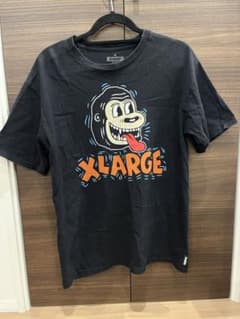 XLARGE 고릴라 그래픽 티셔츠 블랙 M