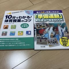 体育授業のコツと準備運動指導BOOKのサムネイル