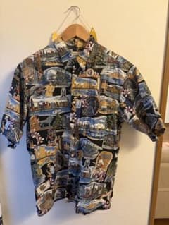 Reyn Spooner シカゴ柄 アロハシャツ Mサイのサムネイル