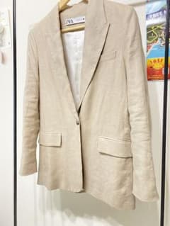ZARA ジャケット 春 レーヨン レディースのサムネイル