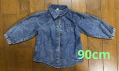 西松屋 デニムシャツ 90cmのサムネイル