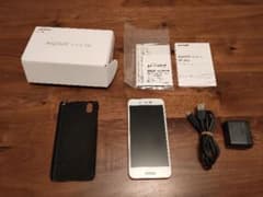 【値下げ】シャープ AQUOS sense lite SH-M05 ピンクのサムネイル