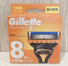 Gillette フュージョン 5+1 替刃 8個入 大容量パック - メルカリ