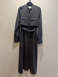 UNITED TOKYO フロントジップ ロングワンピース - メルカリ