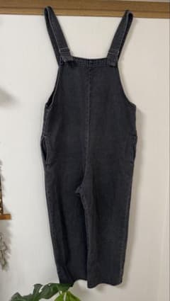 SIMPLICITÉ サロペットパンツ ブラックのサムネイル