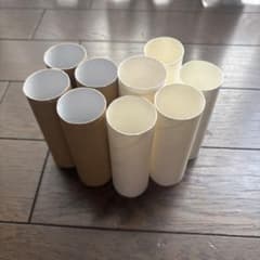 空き芯 セット 白 茶色（複数本）のサムネイル