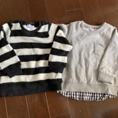 トレーナー　グローバルワーク　Sサイズ　2枚セットでのサムネイル
