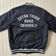 美品 名作 NEIGHBORHOOD ナイロンスタジャン ブラック 大きめM 美品 名作 NEIGHBORHOOD ナイロンスタジャン ブラック 大きめM - メルカリ