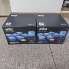 BRAUN）の「3in1 シェーバー洗浄液」の6個入りパック（CCR6） 二箱