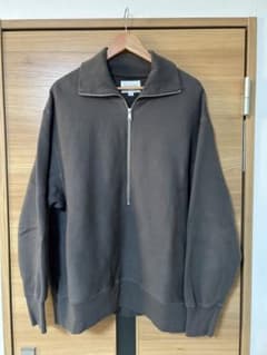 お*ん様 STILL BY HAND ハーフジップ スウェット 50のサムネイル