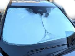 【普通車に最適】ワイヤーサンシェード 160x86cm | 車内温度上昇を抑制！のサムネイル
