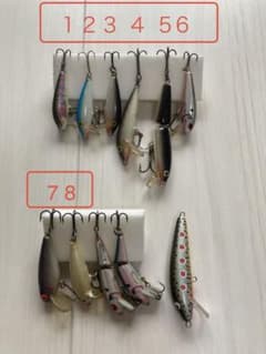 RAPALA(ラパラ)、REBEL(レーベル)、無名ルアーセットのサムネイル