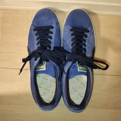 PUMA スエード スニーカー ブルーのサムネイル
