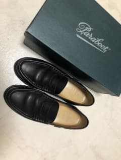 paraboot reims パラブーツ　ランス　uk6  黒のサムネイル