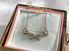 ハート型 クローバー型 2way ネックレス ♡新品未使用 美品♡のサムネイル