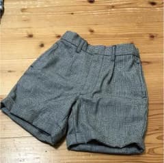 フォーマル 格子柄短パン キッズ120のサムネイル