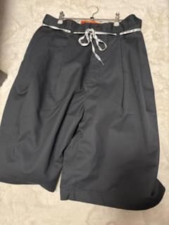 別注　2TUCK BAGGY WIDE TWILL SHORTS PANTSのサムネイル