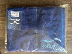 MIZUNO フェイスタオル ブルーのサムネイル
