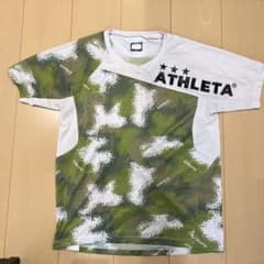 ATHLETA アスレタ Tシャツ M 迷彩柄 カモフラ サッカーのサムネイル