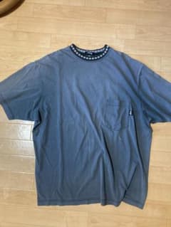 80's stussy Tシャツ 初期黒タグ 襟柄のサムネイル