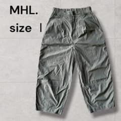 【美品】MHL.SUPERLIGHT COTTON NYLON ブルー サイズⅠのサムネイル