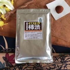 09  柿渋染め（塗料・染料用）粉末 100g (柿渋液3.3リットル相当)のサムネイル