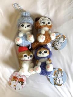 モフサンド　フルーツにゃん　マスコットぬいぐるみのサムネイル