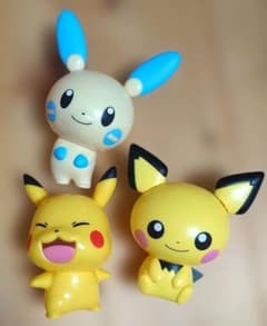 ポケモン カプキャラ ガチャガチャ フィギュア 3体 セット ピカチュウ