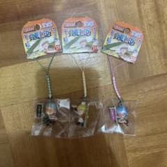 ワンピース 栃木限定 佐野らーめん ストラップ 3種セットのサムネイル